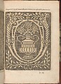 Les Secondes Oeuvres, et Subtiles Inventions De Lingerie du Seigneur Federic de Vinciolo Venitien, Federico de Vinciolo (Italian, active Paris, ca. 1587–99), Woodcut