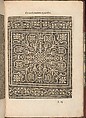 Les Secondes Oeuvres, et Subtiles Inventions De Lingerie du Seigneur Federic de Vinciolo Venitien, Federico de Vinciolo (Italian, active Paris, ca. 1587–99), Woodcut