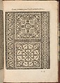 Les Secondes Oeuvres, et Subtiles Inventions De Lingerie du Seigneur Federic de Vinciolo Venitien, Federico de Vinciolo (Italian, active Paris, ca. 1587–99), Woodcut