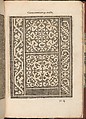 Les Secondes Oeuvres, et Subtiles Inventions De Lingerie du Seigneur Federic de Vinciolo Venitien, Federico de Vinciolo (Italian, active Paris, ca. 1587–99), Woodcut