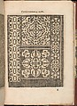 Les Secondes Oeuvres, et Subtiles Inventions De Lingerie du Seigneur Federic de Vinciolo Venitien, Federico de Vinciolo (Italian, active Paris, ca. 1587–99), Woodcut