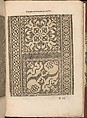 Les Secondes Oeuvres, et Subtiles Inventions De Lingerie du Seigneur Federic de Vinciolo Venitien, Federico de Vinciolo (Italian, active Paris, ca. 1587–99), Woodcut