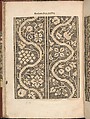 Les Secondes Oeuvres, et Subtiles Inventions De Lingerie du Seigneur Federic de Vinciolo Venitien, Federico de Vinciolo (Italian, active Paris, ca. 1587–99), Woodcut
