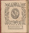 Les Singuliers et Nouveaux Portraicts..., Federico de Vinciolo (Italian, active Paris, ca. 1587–99), Woodcut