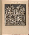 Les Singuliers et Nouveaux Portraicts..., Federico de Vinciolo (Italian, active Paris, ca. 1587–99), Woodcut