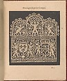 Les Singuliers et Nouveaux Portraicts..., Federico de Vinciolo (Italian, active Paris, ca. 1587–99), Woodcut