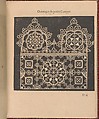 Les Singuliers et Nouveaux Portraicts..., Federico de Vinciolo (Italian, active Paris, ca. 1587–99), Woodcut