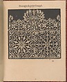 Les Singuliers et Nouveaux Portraicts..., Federico de Vinciolo (Italian, active Paris, ca. 1587–99), Woodcut