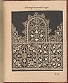 Les Singuliers et Nouveaux Portraicts..., Federico de Vinciolo (Italian, active Paris, ca. 1587–99), Woodcut