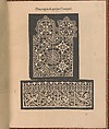 Les Singuliers et Nouveaux Portraicts..., Federico de Vinciolo (Italian, active Paris, ca. 1587–99), Woodcut