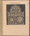 Les Singuliers et Nouveaux Portraicts..., Federico de Vinciolo (Italian, active Paris, ca. 1587–99), Woodcut