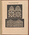 Les Singuliers et Nouveaux Portraicts..., Federico de Vinciolo (Italian, active Paris, ca. 1587–99), Woodcut
