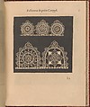 Les Singuliers et Nouveaux Portraicts..., Federico de Vinciolo (Italian, active Paris, ca. 1587–99), Woodcut