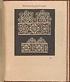 Les Singuliers et Nouveaux Portraicts..., Federico de Vinciolo (Italian, active Paris, ca. 1587–99), Woodcut