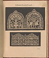 Les Singuliers et Nouveaux Portraicts..., Federico de Vinciolo (Italian, active Paris, ca. 1587–99), Woodcut