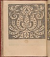 Les Singuliers et Nouveaux Portraicts..., Federico de Vinciolo (Italian, active Paris, ca. 1587–99), Woodcut