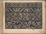 Neu künstlich Modelbuch, Bernhard Jobin (Swiss, Porrentruy (Jura) before 1545–1593/1597 Strasbourg), Woodcut