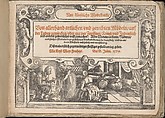Neu künstlich Modelbuch, Bernhard Jobin (Swiss, Porrentruy (Jura) before 1545–1593/1597 Strasbourg), Woodcut
