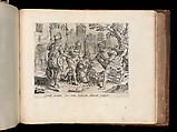 The Servant Sending his Fellow Servant to Prison, from The Parable of the Unmerciful Servant, bound in "Thesaurus Sacrarum historiarum Veteris et Novi Testamenti", Anonymous, Netherlandish, 16th century  Netherlandish, Engraving