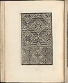 Esemplario di lavori, Nicolò Zoppino (Italian, Ferrara 1478/80–1544 Venice)  , Venice, Woodcut (pages inlaid, modern vellum binding)