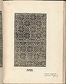 Esemplario di lavori, Nicolò Zoppino (Italian, Ferrara 1478/80–1544 Venice)  , Venice, Woodcut (pages inlaid, modern vellum binding)