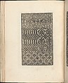 Esemplario di lavori, Nicolò Zoppino (Italian, Ferrara 1478/80–1544 Venice)  , Venice, Woodcut (pages inlaid, modern vellum binding)