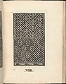Esemplario di lavori, Nicolò Zoppino (Italian, Ferrara 1478/80–1544 Venice)  , Venice, Woodcut (pages inlaid, modern vellum binding)