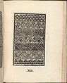 Esemplario di lavori, Nicolò Zoppino (Italian, Ferrara 1478/80–1544 Venice)  , Venice, Woodcut (pages inlaid, modern vellum binding)