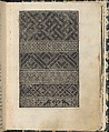 Essempio di recammi, Giovanni Antonio Tagliente (Italian, Venice ca. 1465–1528 Venice), Woodcut