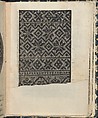 Essempio di recammi, Giovanni Antonio Tagliente (Italian, Venice ca. 1465–1528 Venice), Woodcut