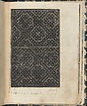 Essempio di recammi, Giovanni Antonio Tagliente (Italian, Venice ca. 1465–1528 Venice), Woodcut