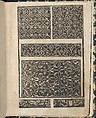 Essempio di recammi, Giovanni Antonio Tagliente (Italian, Venice ca. 1465–1528 Venice), Woodcut