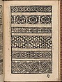 Modelbuch new, aller Art, Nehens und Stickens (page 27r), Hermann Gülfferich , Frankfurt am Main German, Woodcut