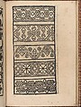 Modelbuch new, aller Art, Nehens und Stickens (page 28r), Hermann Gülfferich , Frankfurt am Main German, Woodcut