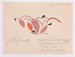 Design for Emblem of Metropolitan Museum Catalogue of Exhibition of Industrial Arts, William Addison Dwiggins  American, Gouache and black ink