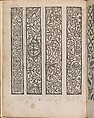 Modelbuch aller Art Nehens vn Stickens (Page 5v), Christian Egenolff  German, Woodcut