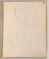 Album of Forty-five Figure Studies, Edgar Degas (French, Paris 1834–1917 Paris), Black chalk on thin, eggshell paper