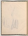 Album of Forty-five Figure Studies, Edgar Degas (French, Paris 1834–1917 Paris), Black chalk on thin, eggshell paper