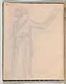 Album of Forty-five Figure Studies, Edgar Degas (French, Paris 1834–1917 Paris), Black chalk on thin, eggshell paper