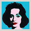 Blue Deb, Deborah Kass American, 7-color screenprint on 2-ply museum board; 31/60