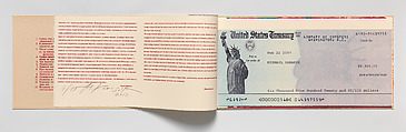 Cheque Book, Mikhail Karasik (Russian, born Leningrad (St. Petersburg), 1953-2017, St. Petersburg), Lithography; 4/15