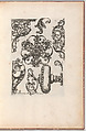 Diverses Pieces de Serruriers, page 12 (recto), Jean Berain French, Engraving