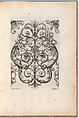 Diverses Pieces de Serruriers, page 14 (recto), Jean Berain French, Engraving