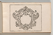 Design for a Cartouche, Plate 6 from 'Neü inventierte sehr dienstiche Schilde oder Cartouches', Jeremias Wachsmuth German, Etching