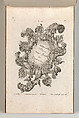 Design for a Cartouche, Plate 1 from 'Allerneueste Façon einiger Schild oder Cartouches', Andreas Hofer Central European, Etching