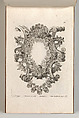 Design for a Cartouche, Plate 2 from 'Allerneueste Façon einiger Schild oder Cartouches', Andreas Hofer Central European, Etching