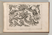 Various Designs for Rocaille Ornaments, Plate 3 from: 'Fortsezung von unterschielichen Auszierungen zu allerleij nüzlich anzuwenden', Jeremias Wachsmuth German, Etching