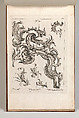 Various Designs for Rocaille Ornaments, Plate 1 from an Untitled Series of Rocaille Ornaments for Frames, Jacob Gottlieb Thelot Central European, Etching