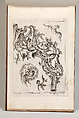 Various Designs for Rocaille Ornaments, Plate 3 from an Untitled Series of Rocaille Ornaments for Frames, Jacob Gottlieb Thelot Central European, Etching