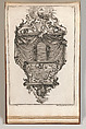 Design for a Pulpit, Plate 4 from an Untitled Series of Pulpit Designs, Martin Engelbrecht German, Etching